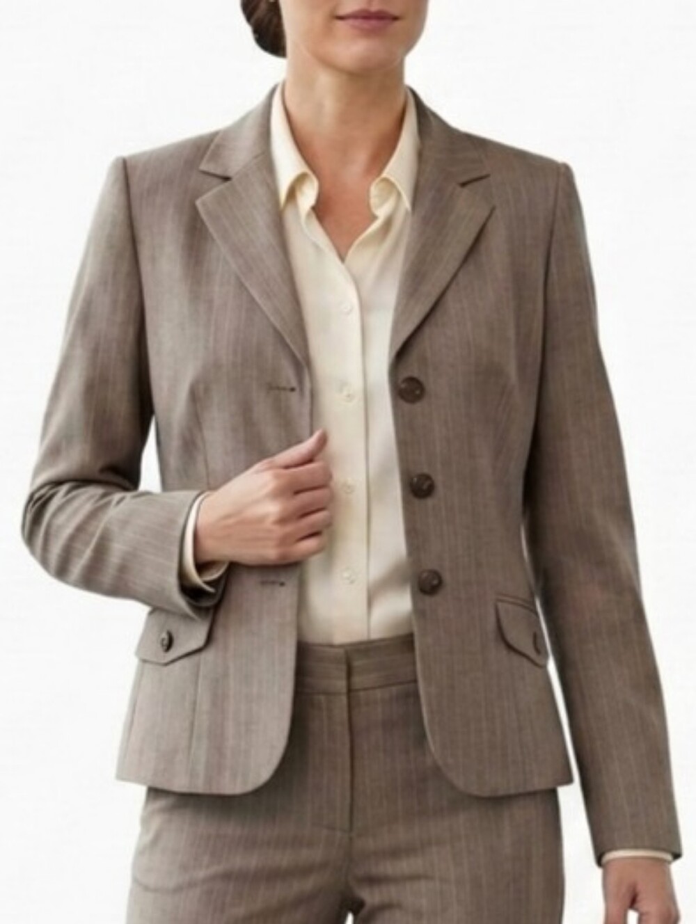 Womens Single Breasted Suit Jacket